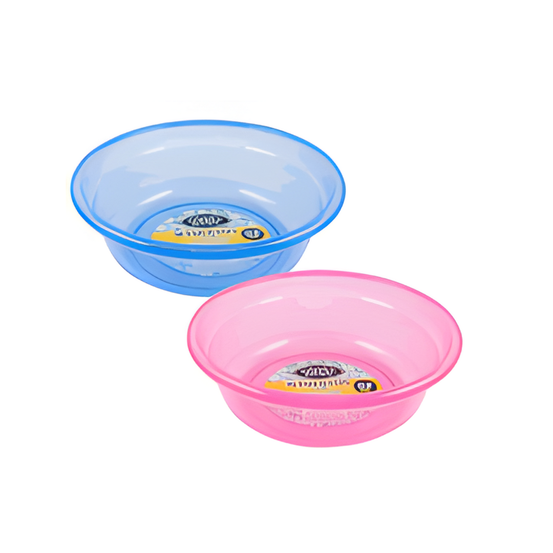 BASIN,12.5"6.5qt PLASTIC 2AST
