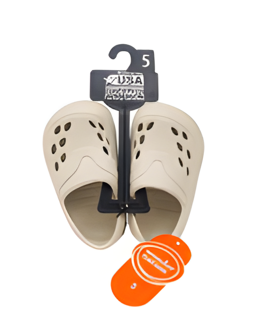 SANDALS,SIZE#5 GIRLS CREAM