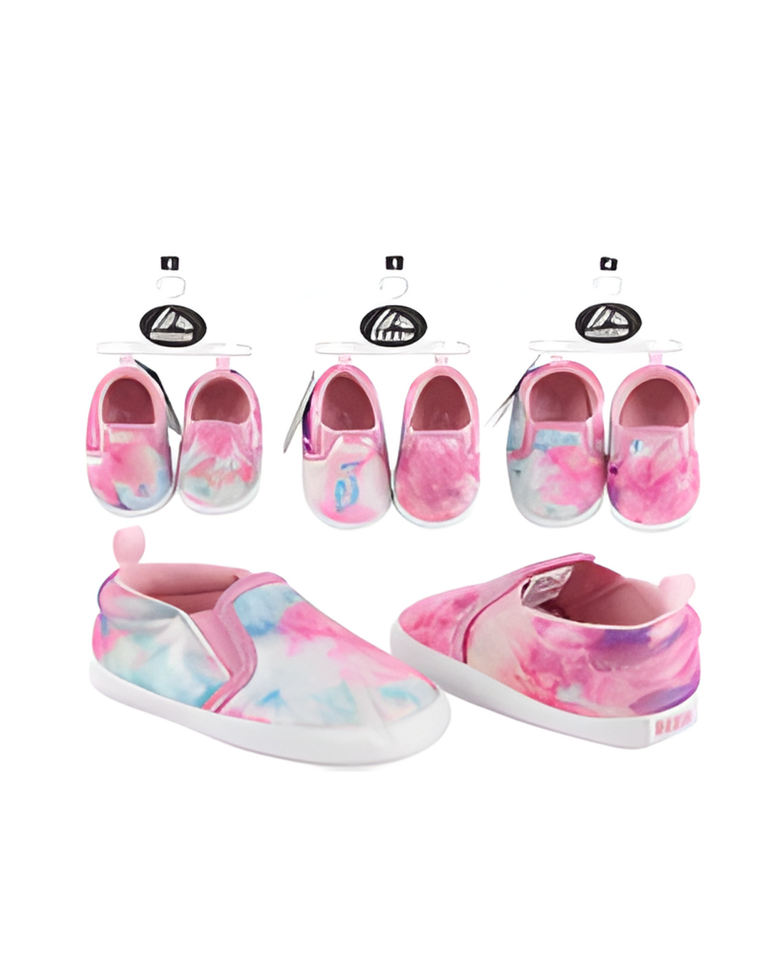 SHOES,2/4sz SLIP-ON TIE-DYE MU