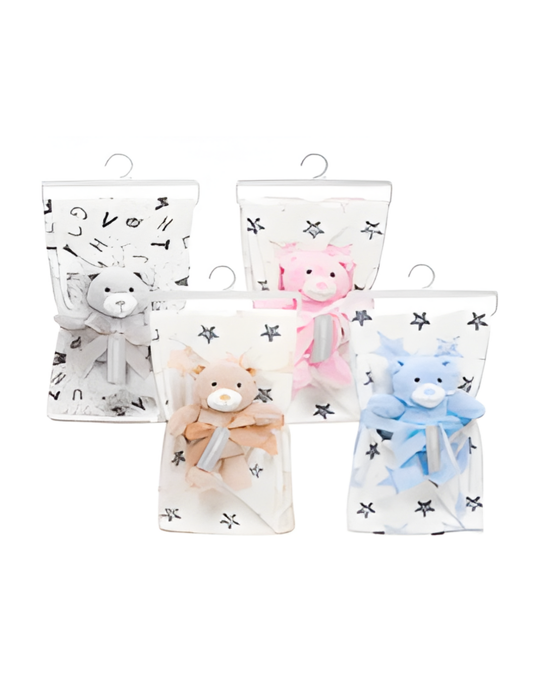 BABY BLANKET SET,wPLUSH 4AST