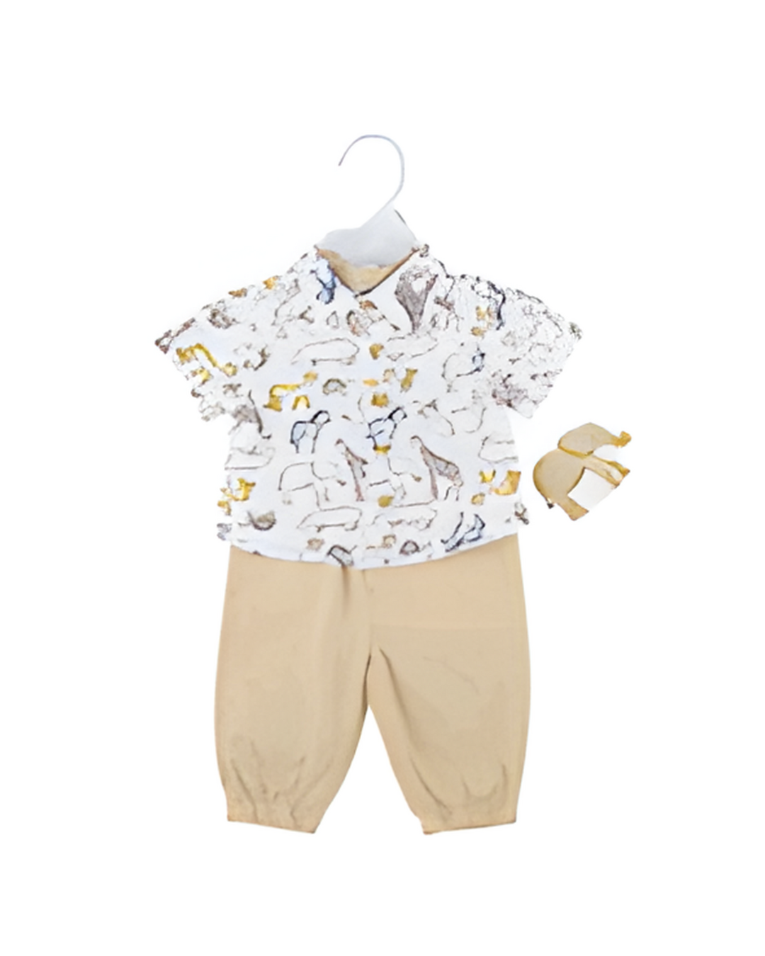 BABY CLOTHING SET,2pcPANT/WOVE