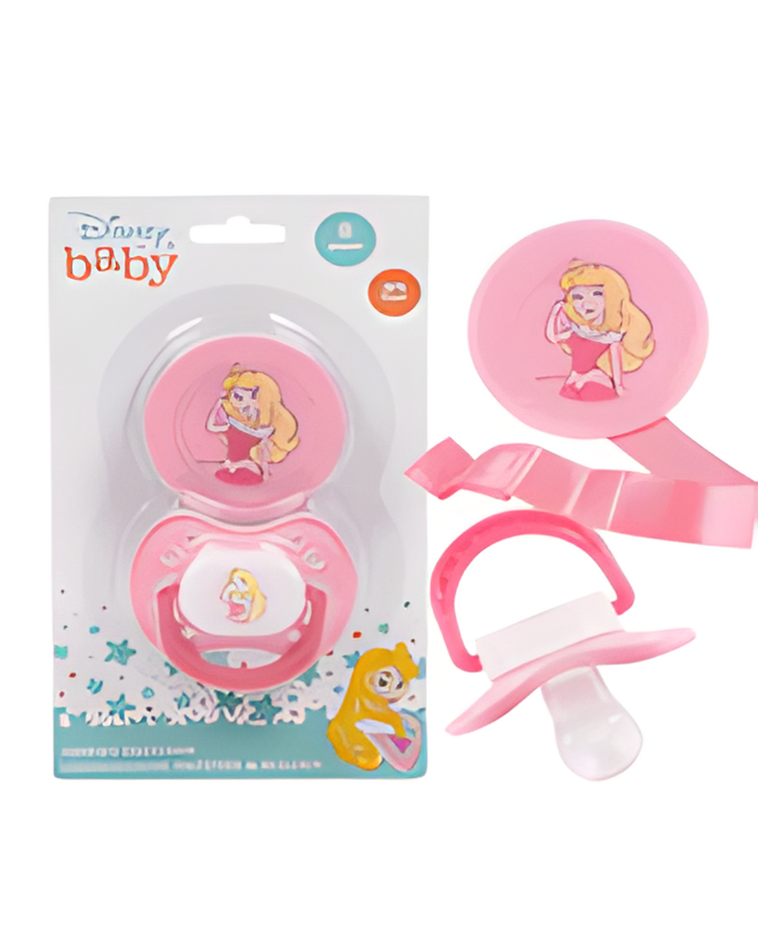 PACIFIER,W/CLIP,SLEEPING BEAUT