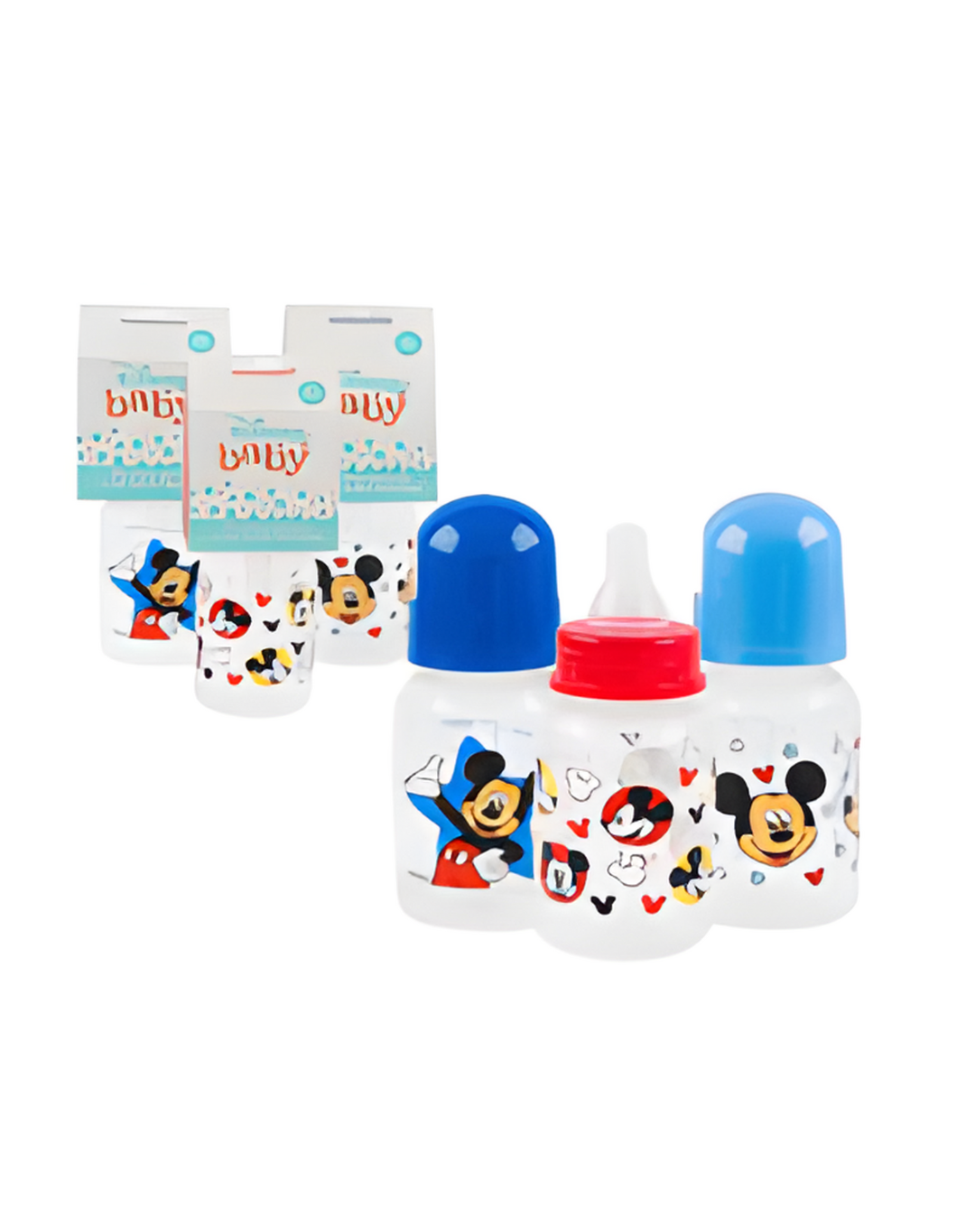 BOTTLES,5oz MICKEY MOUSE 3ASST