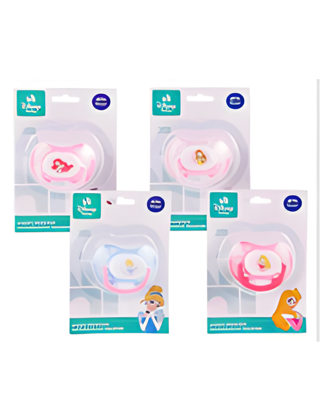 PACIFIER,DIS PRINCESS 4ASST