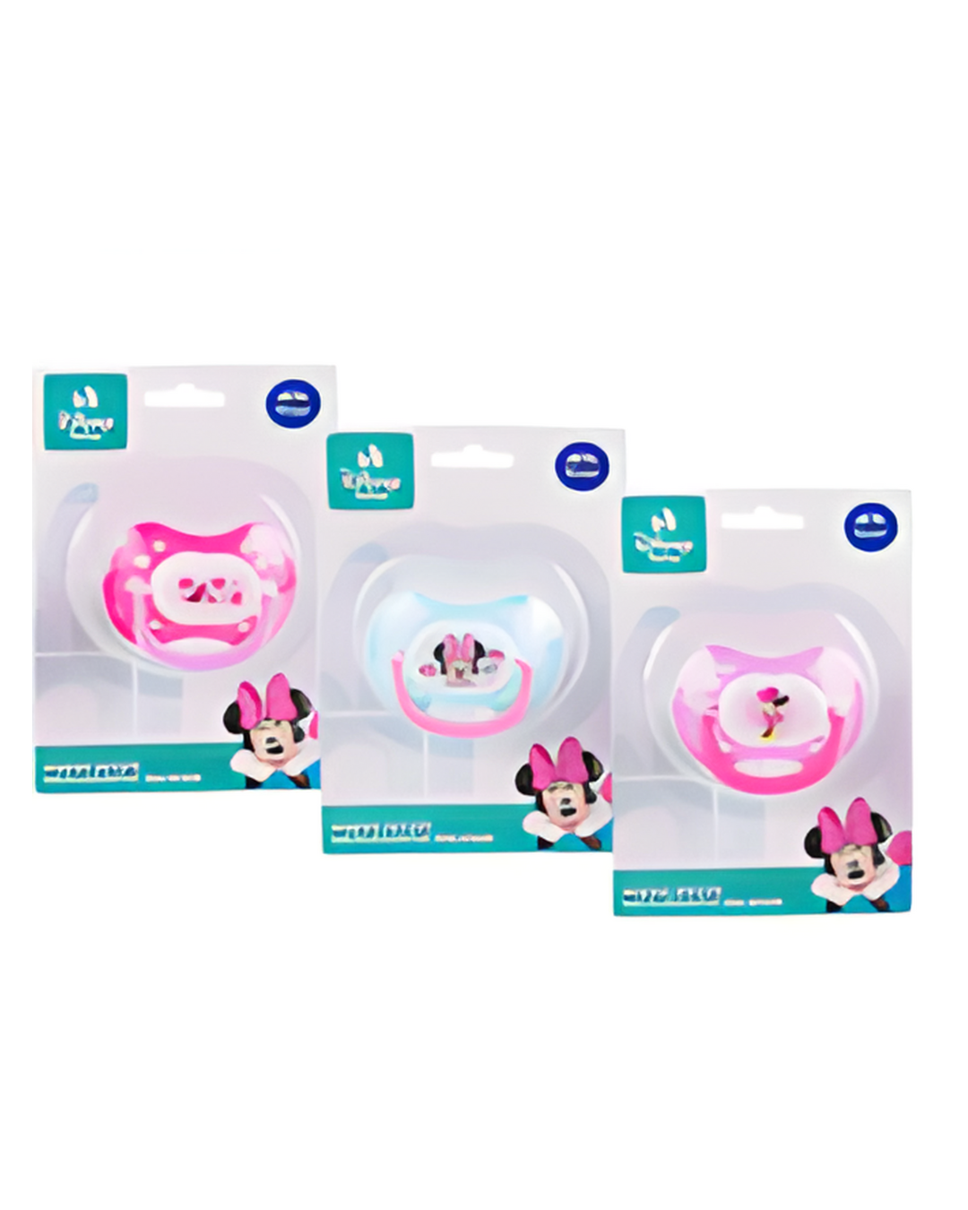 PACIFIER,MINNIE MOUSE 3ASST