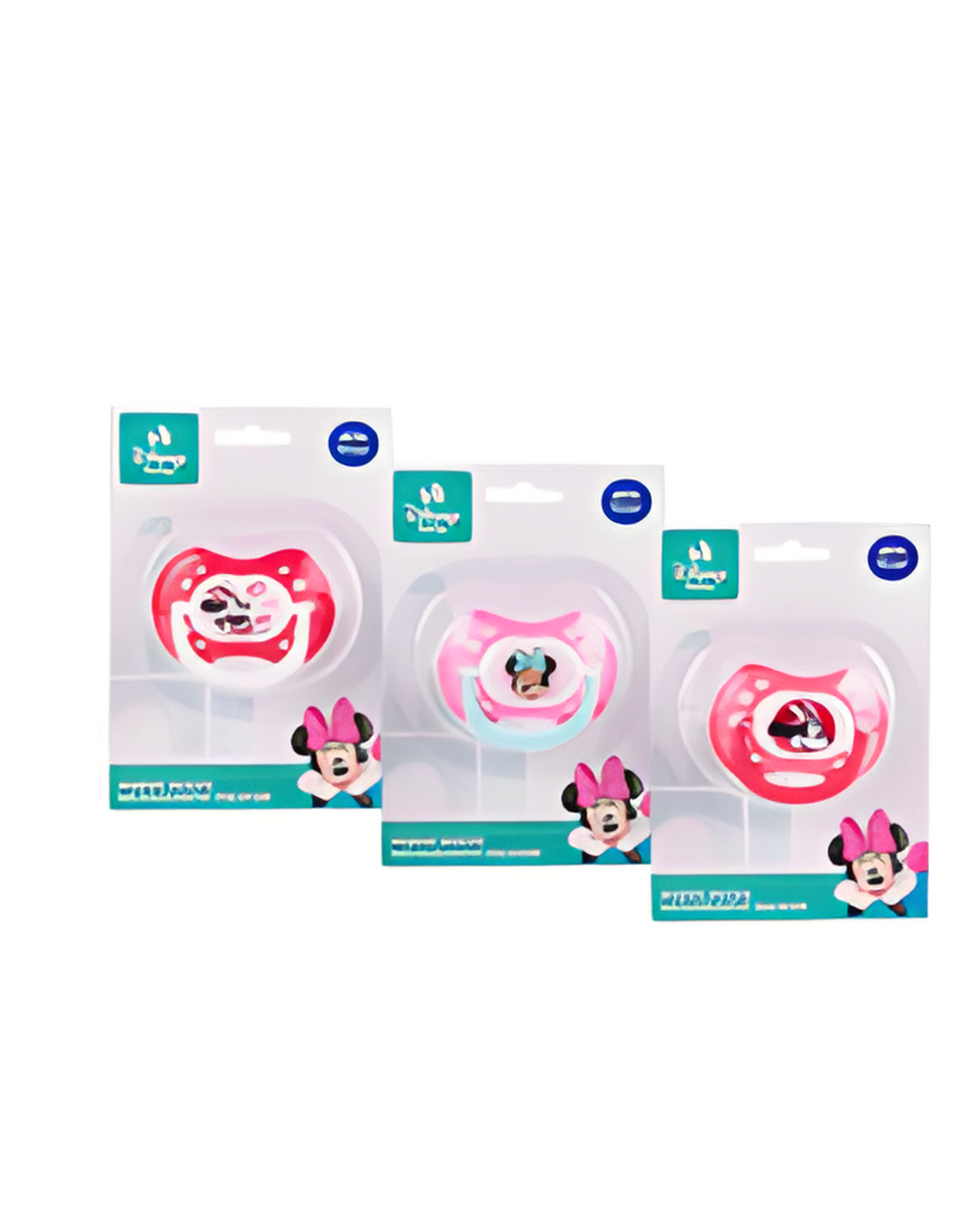 PACIFIER,MINNIE MOUSE 3ASST