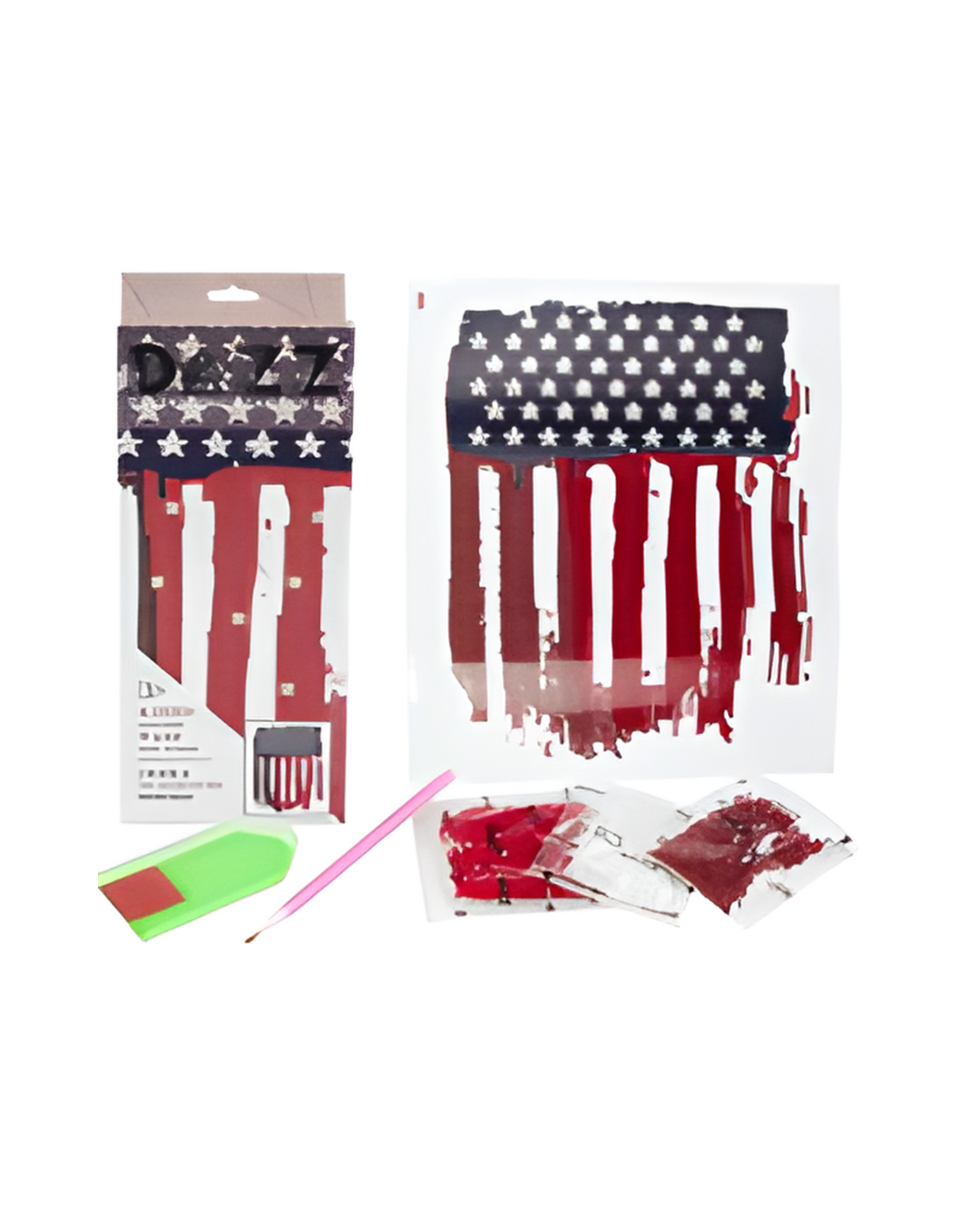 FLAG,9 X12 USA DAZZ
