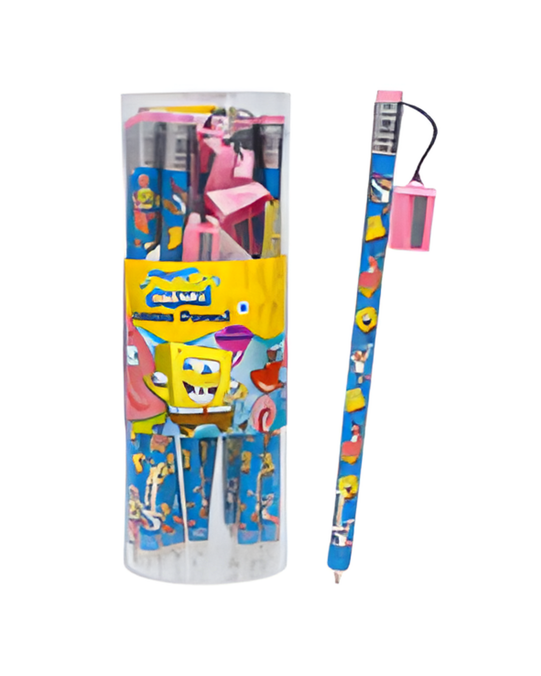 PENCIL,JUMBO SPONGEBOB w/SHARP