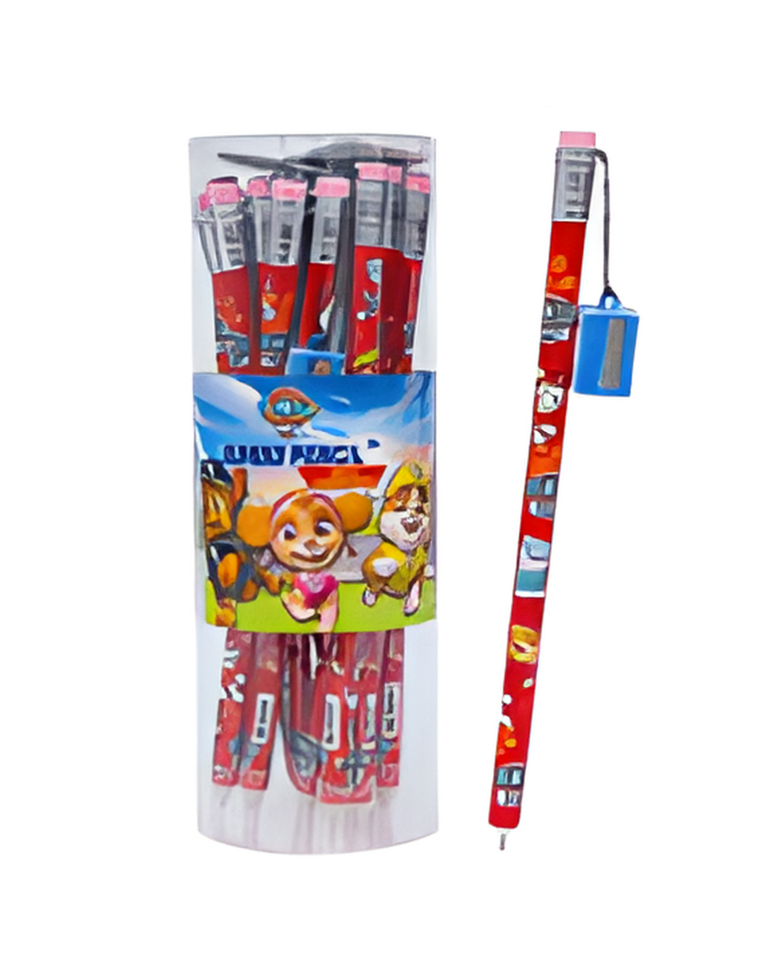 PENCIL,JUMBO PAW PTRL w/SHARPE
