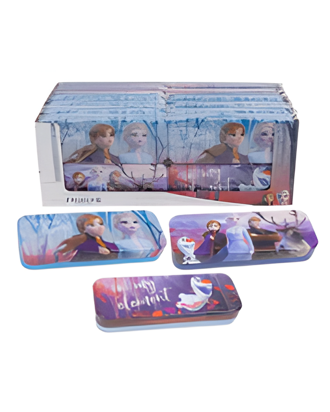 PENCIL CASE,8" FROZEN 2 TIN 3A