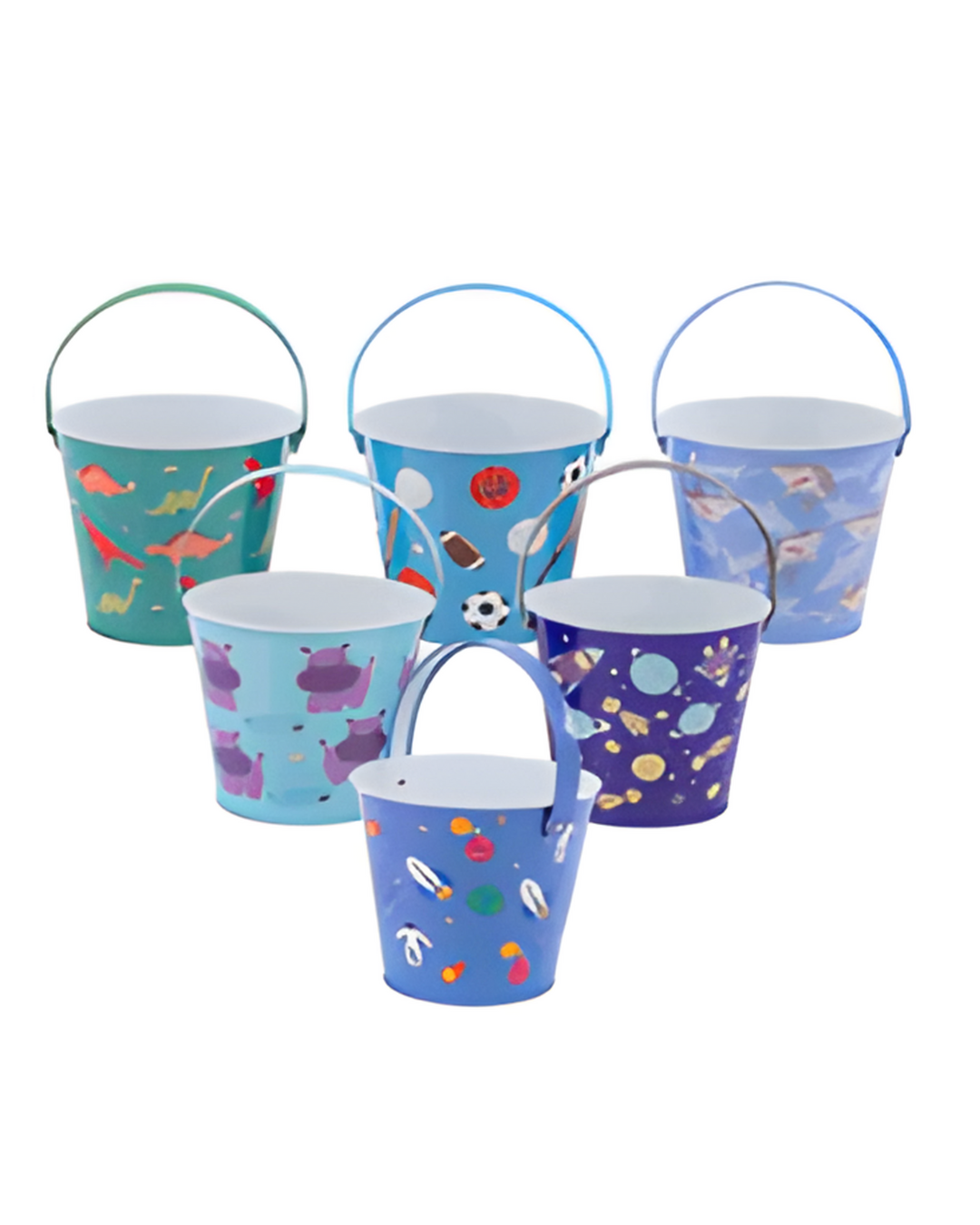 BUCKET,1.1qt TINw/HANDLE AST