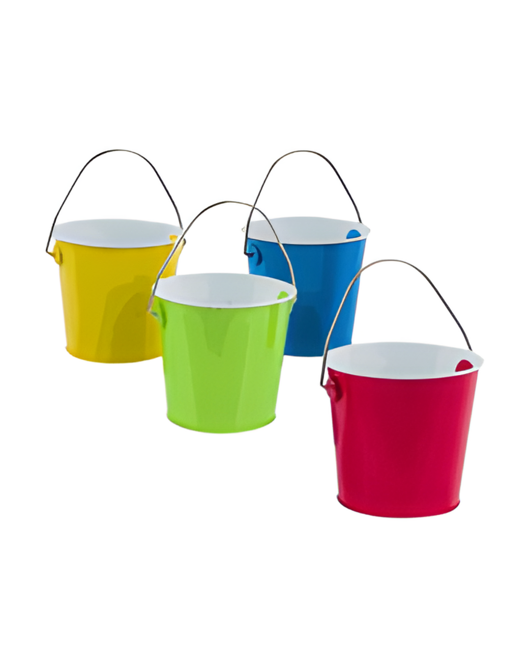 TIN PAIL,0.6Qt 4AST CLRS