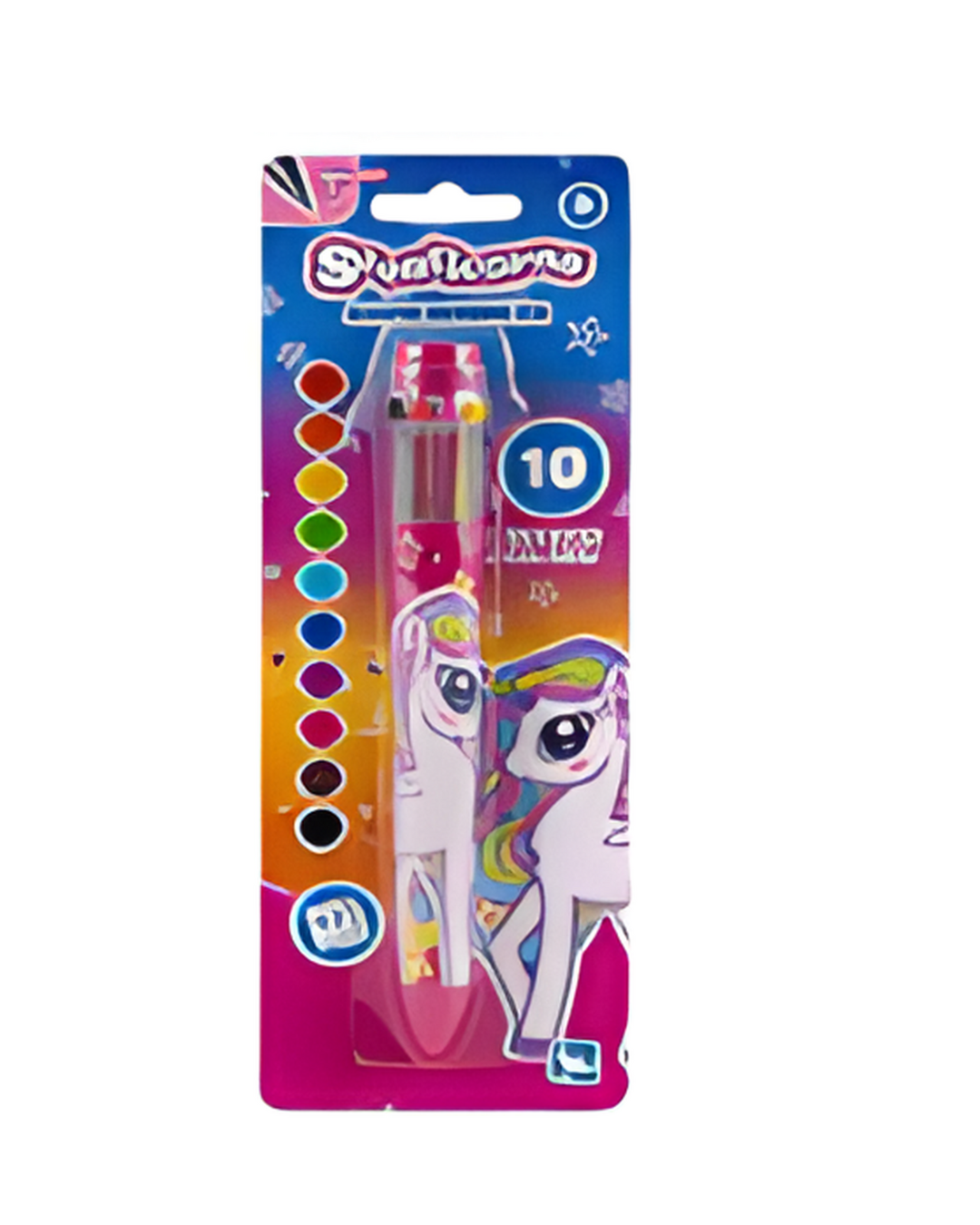 PEN,SCENTICORNS 10 RAINBOW CLR