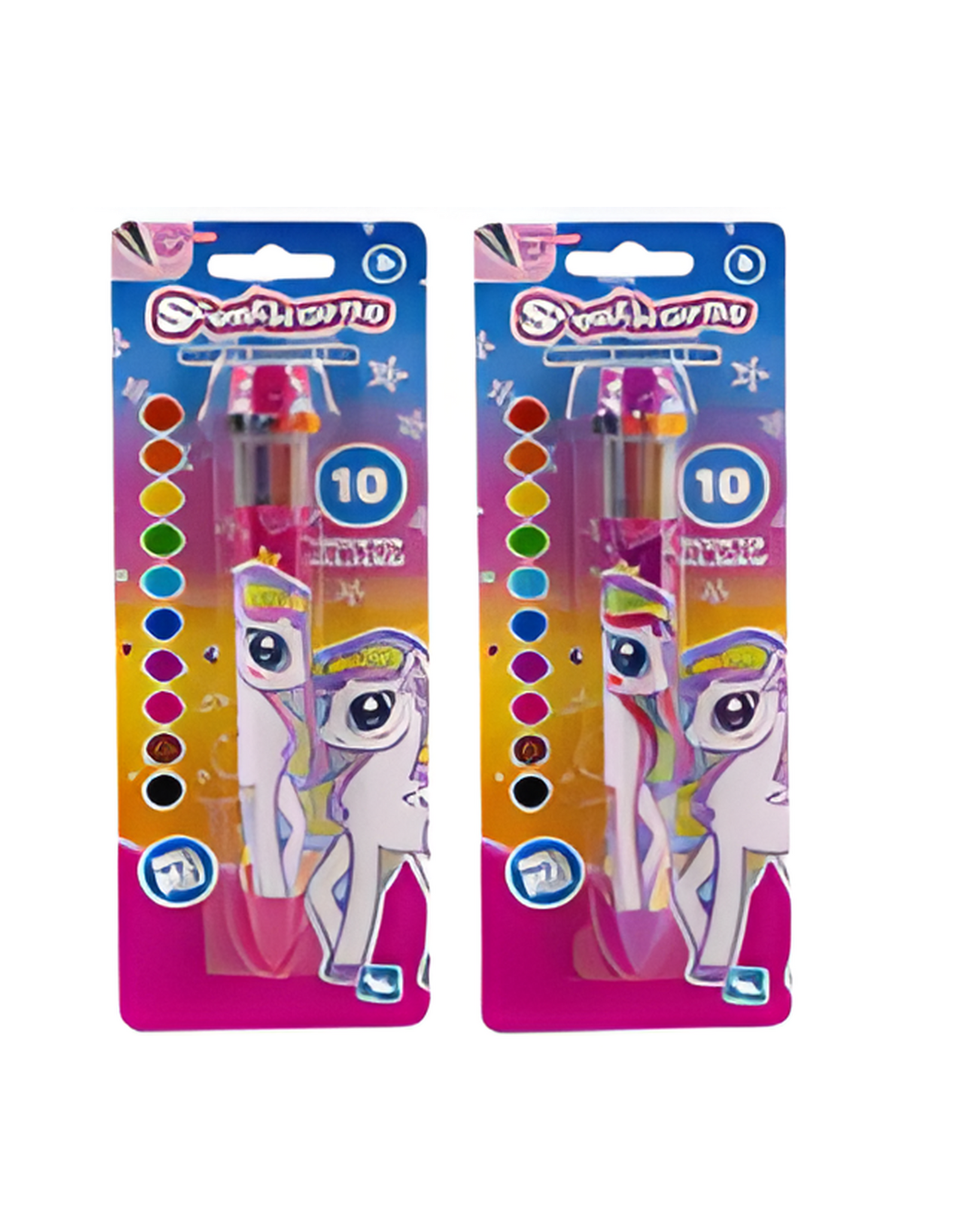 PEN,SCENTICORNS RAINBOW 2AST