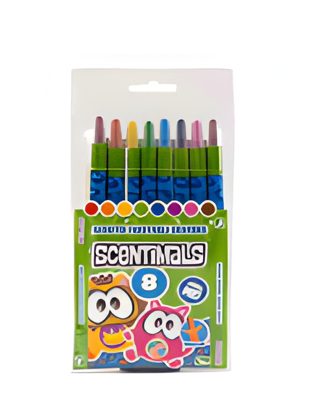 CRAYON,8pc TWISTABLE SCENTIMAL