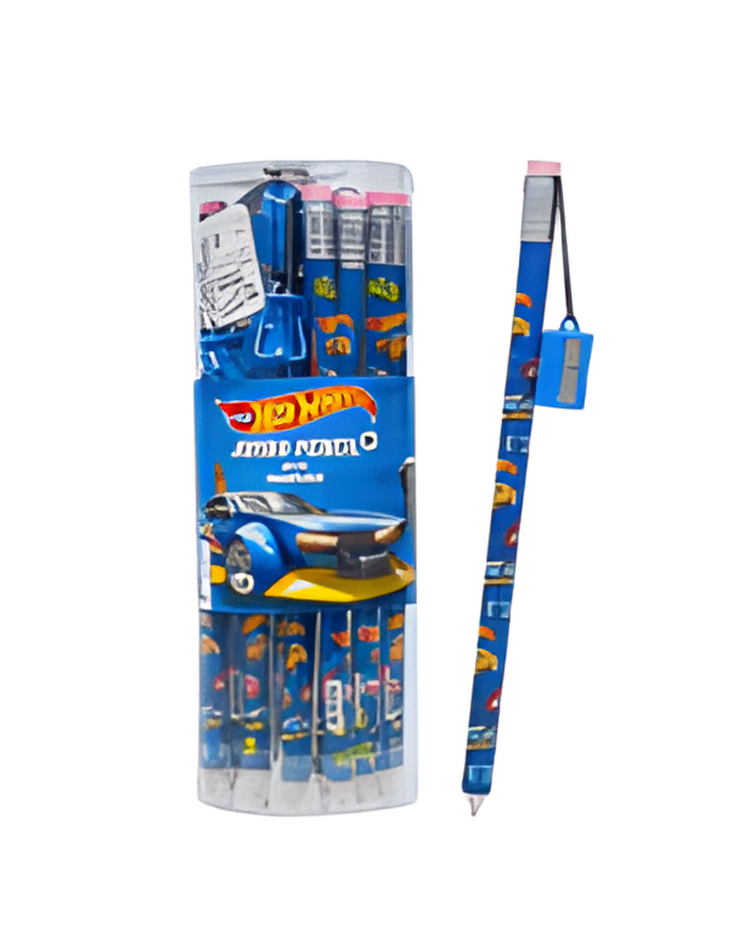 PENCIL,JUMBO HOT WHEELSw/SHARP