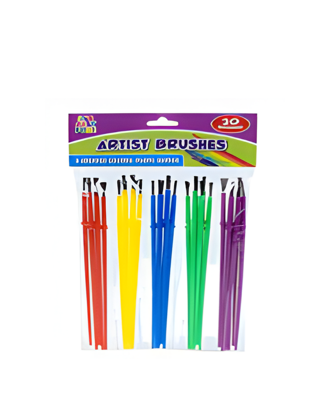 BRUSH SET,30pc ARTIST ASST CLR