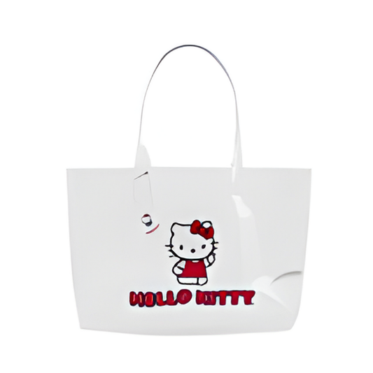 TOTE BAG,HELLO KITTY CLEAR