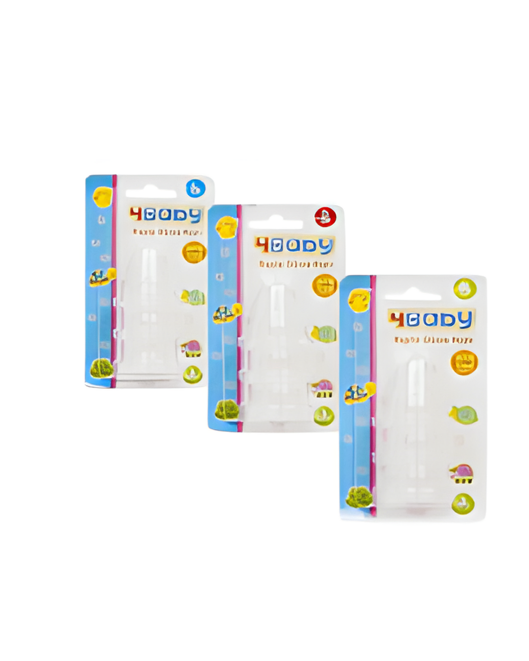 NIPPLE,3pk S/M/L REGULAR NECK