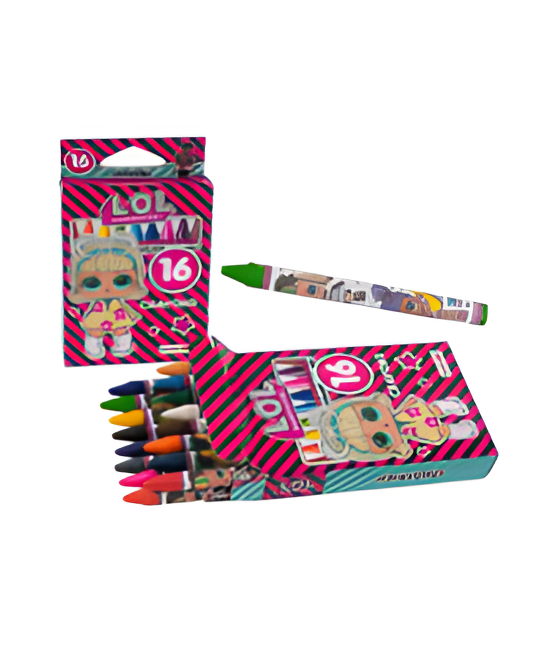 CRAYONS,16ct LOL SURPRISE