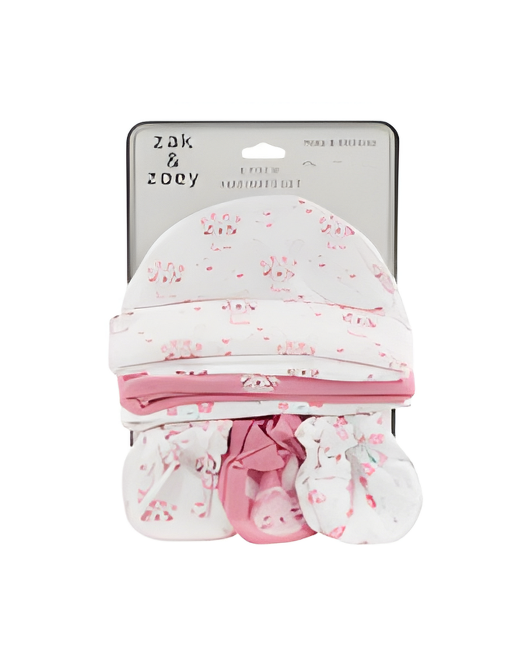 HAT/MITT SET,6pk GIRLS ASST