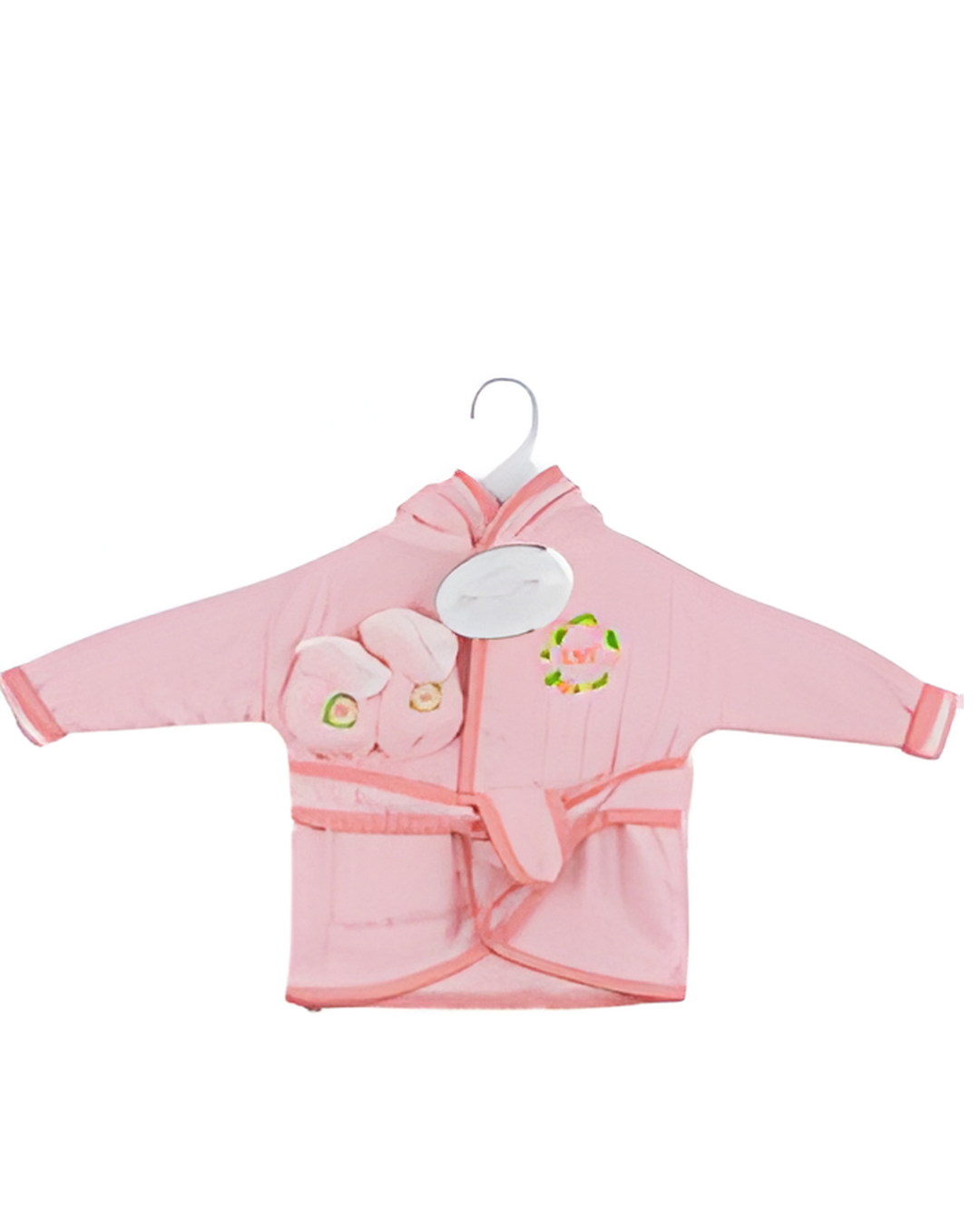 ROBE&BOOTIE SET,2pcCOTTON PINK