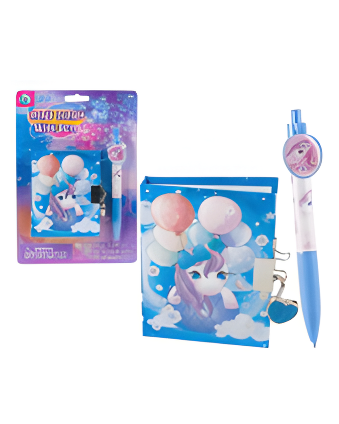 DIARY SET,3pcW/PEN CREATE&STYL