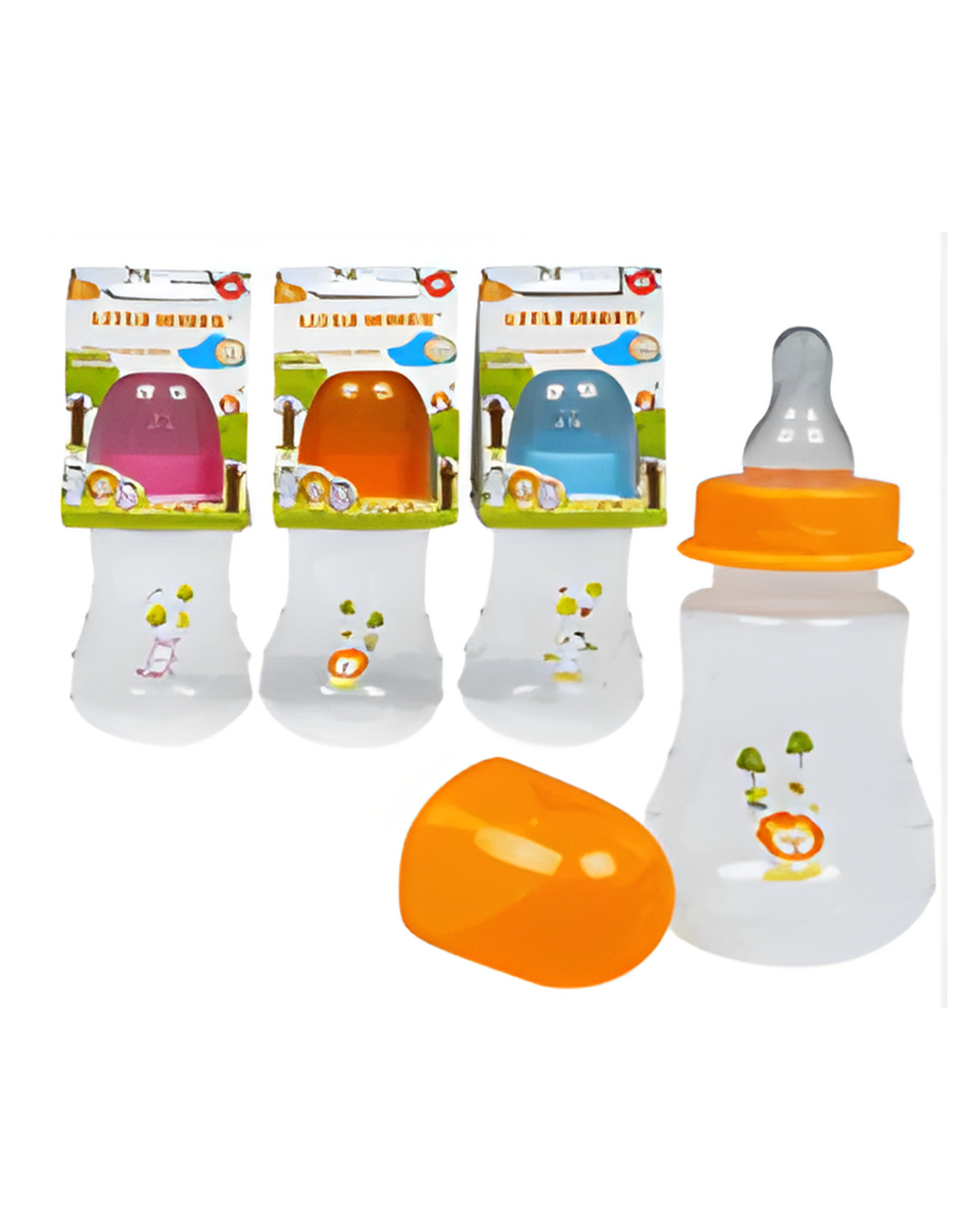 BABY BOTTLE,4oz REG. NECKwSILI