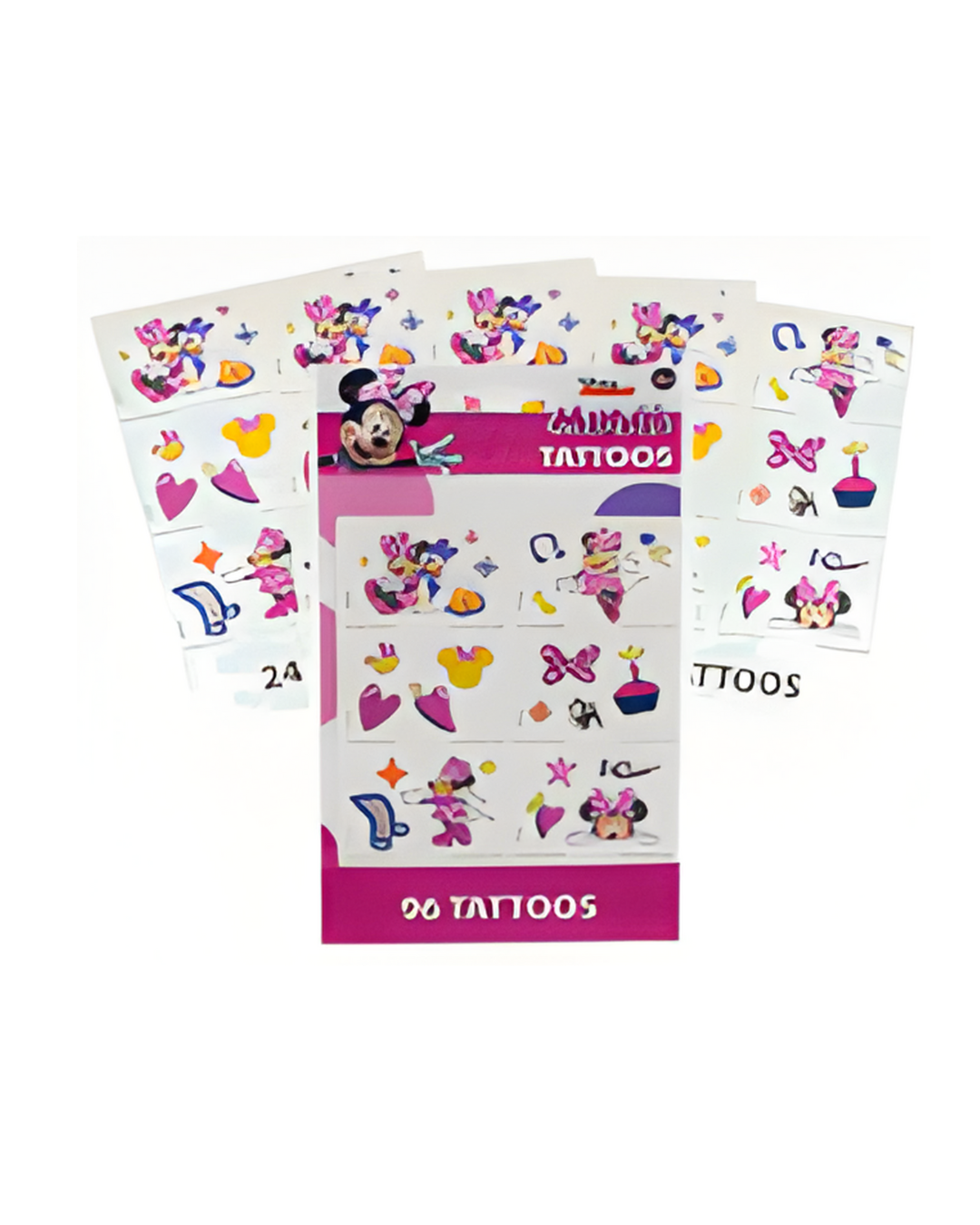 TATTOO SET,4sheet 96pc MINNIE
