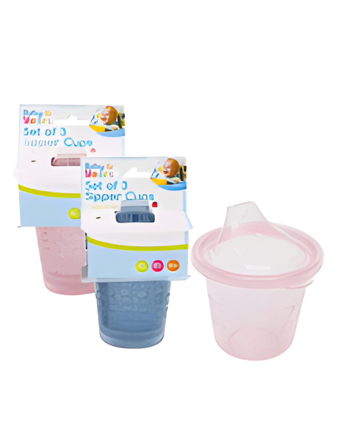 SIPPER CUP 7OZ EACH,3PC SET