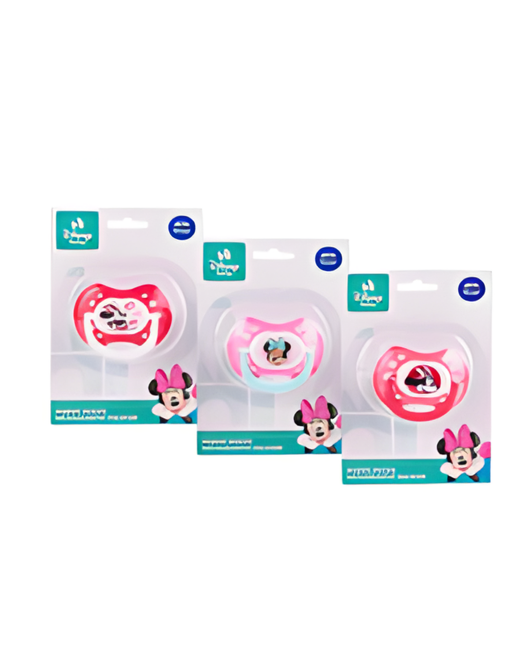 PACIFIER,MINNIE MOUSE 3ASST