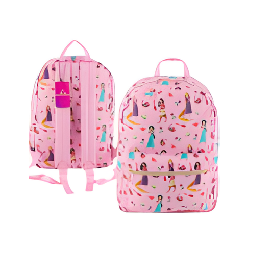 BACKPACK,16"PU DIS PRINCESS PI