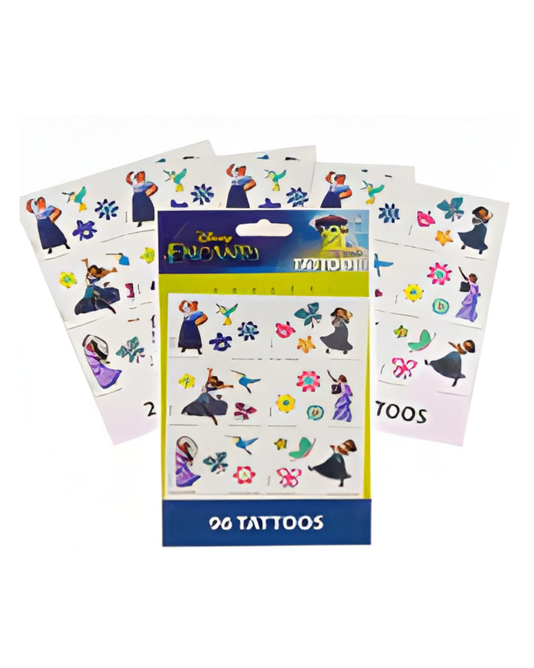 TATTOO SET,4sheet 96pc ENCANTO