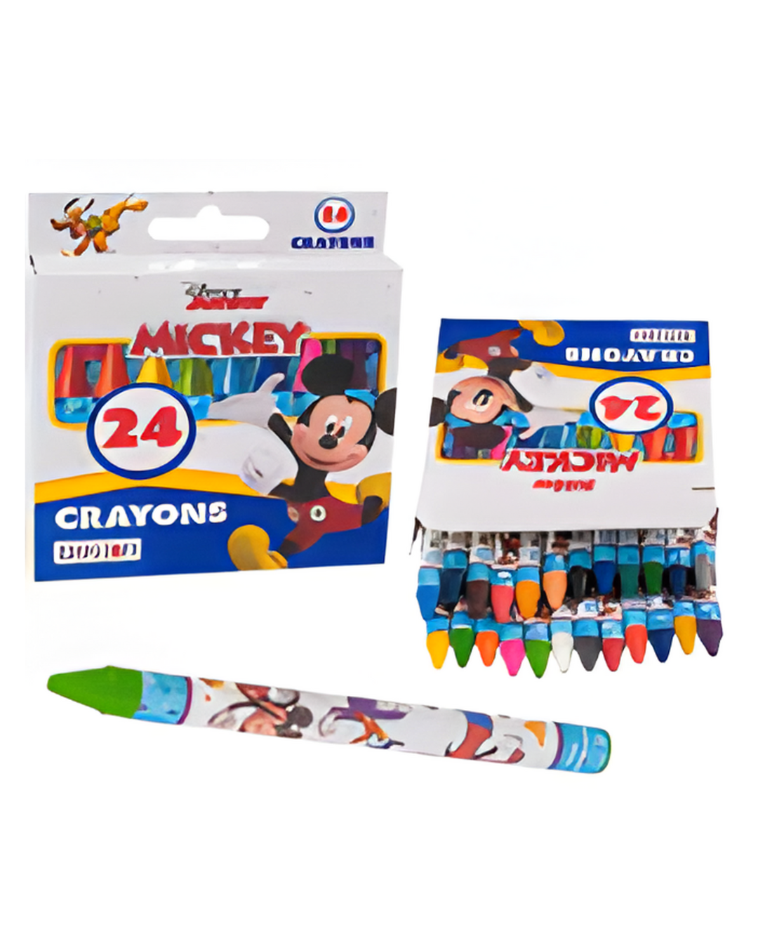 CRAYONS,24ct DISNEY MICKEY JR