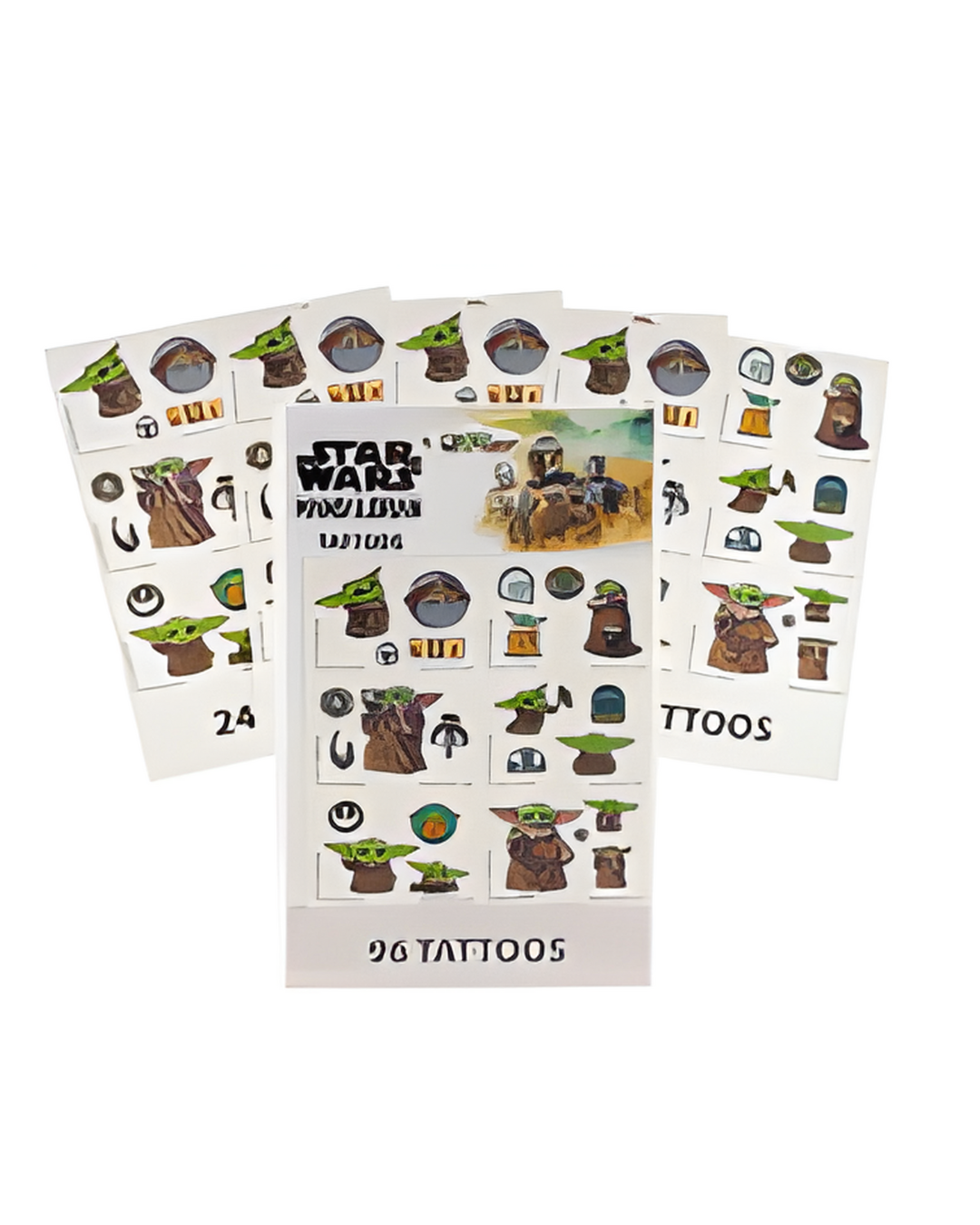 TATTOO SET,4sheet 96pc MANDALO