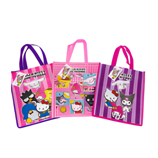 TOTE BAG,16"HK&FRIENDS-2 3ASST