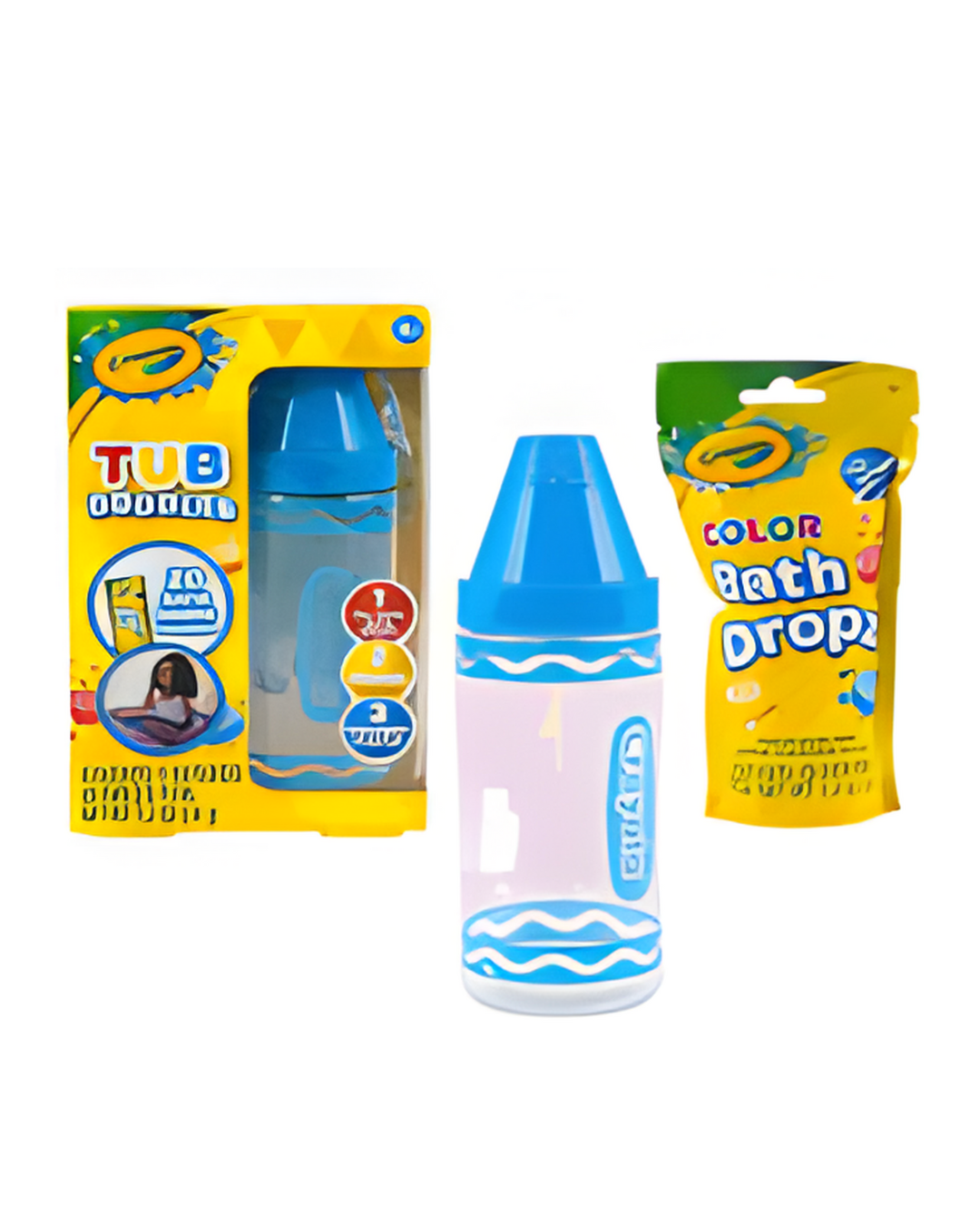 BATH TUB DOODLES PLAYSET,1.2oz