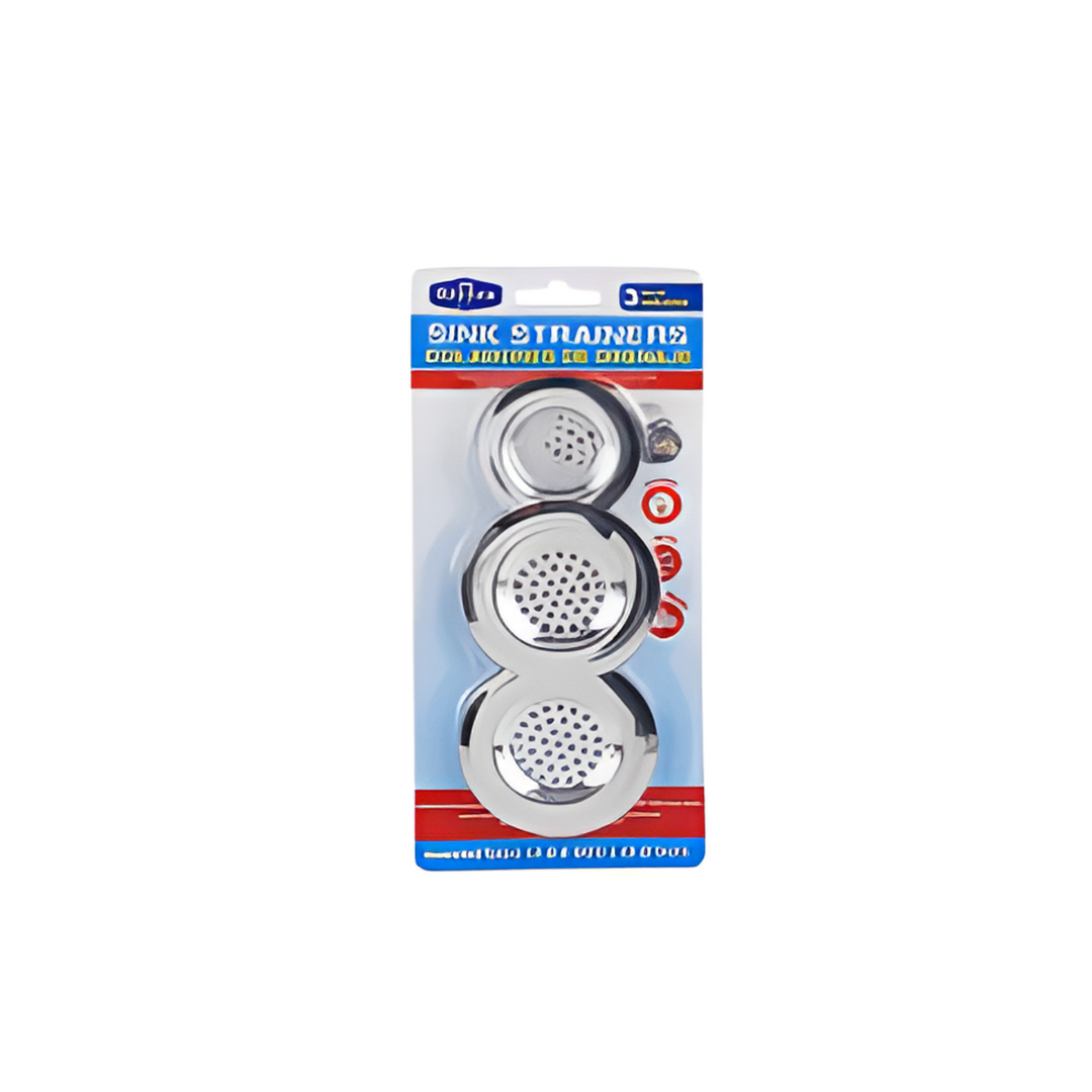 DRAIN FILTER SET,3pc AST SIZE