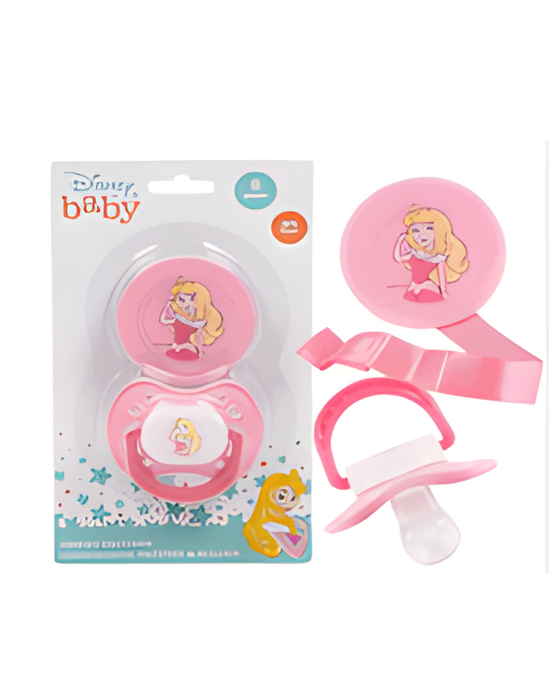 PACIFIER,W/CLIP,SLEEPING BEAUT