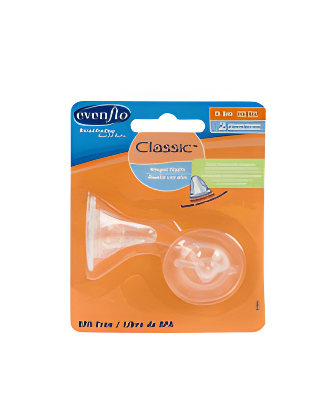 BOTTLE NIPPLE,2pk EVENFLO