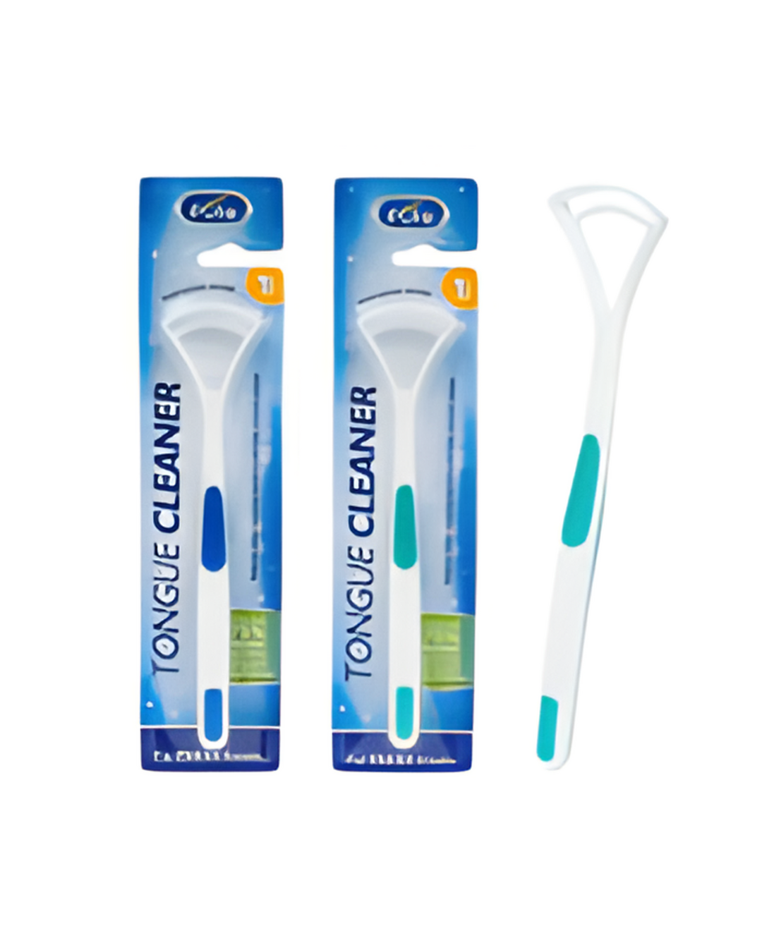 TONGUE CLEANER,2TONE PLSTwGRIP