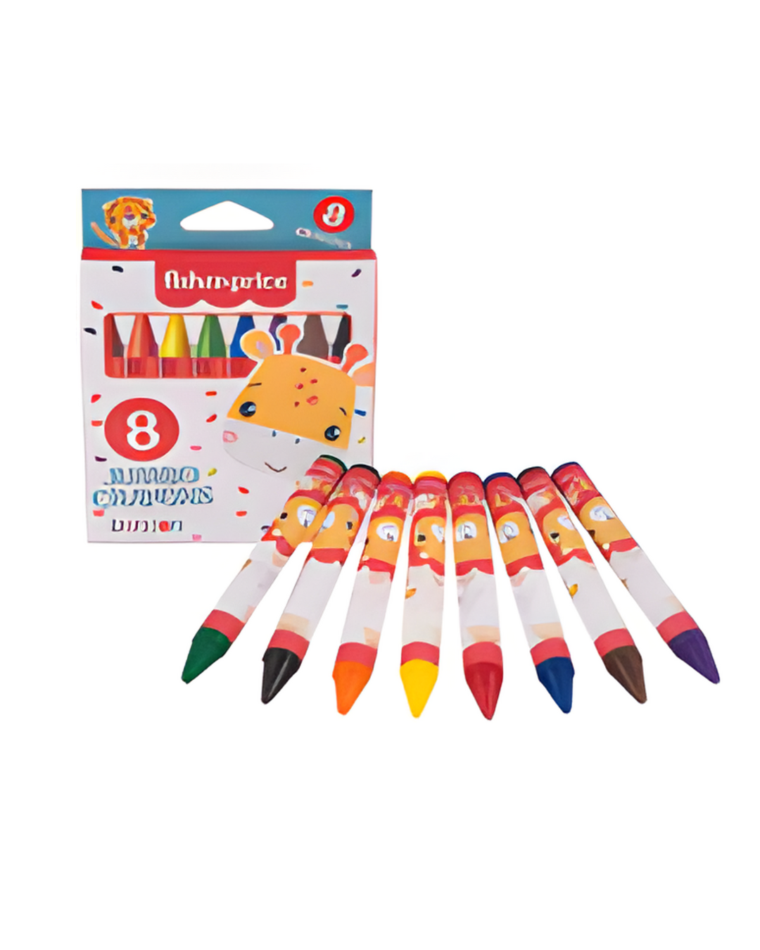 CRAYONS,8ct JUMBO FISHER PRICE