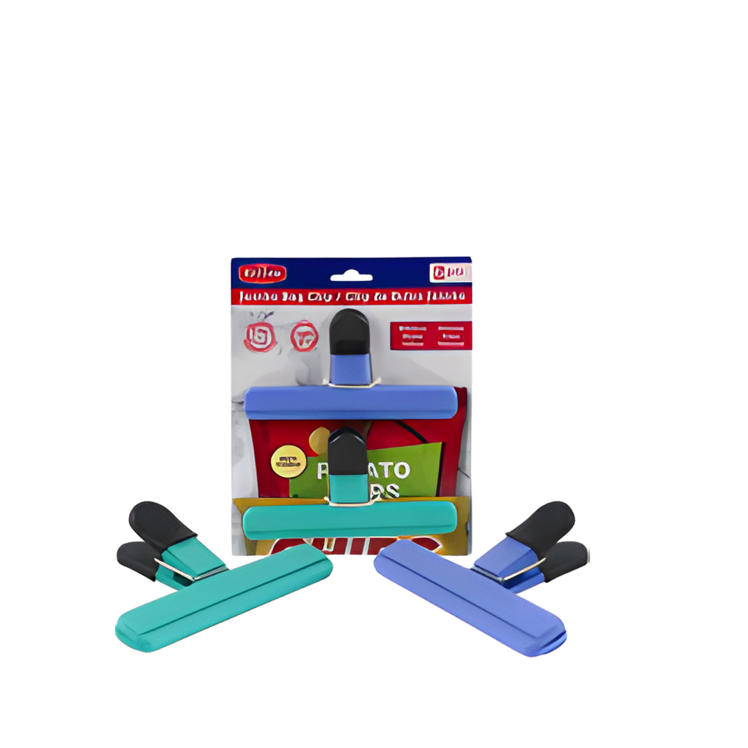 CLIPS,5.9"2pcJUMBO PP MULTICLR