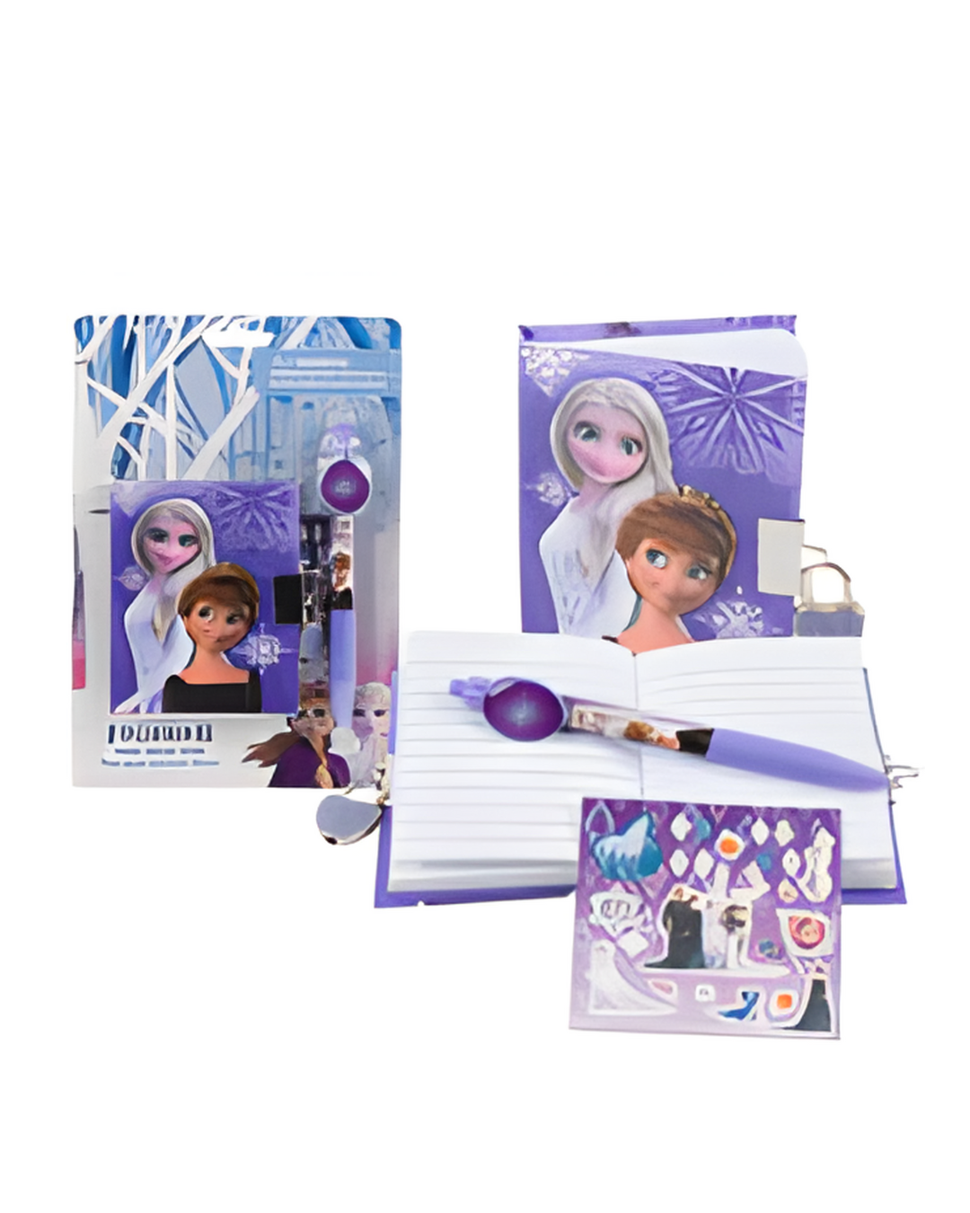 DIARY SET, 3pcW/PEN FROZEN2