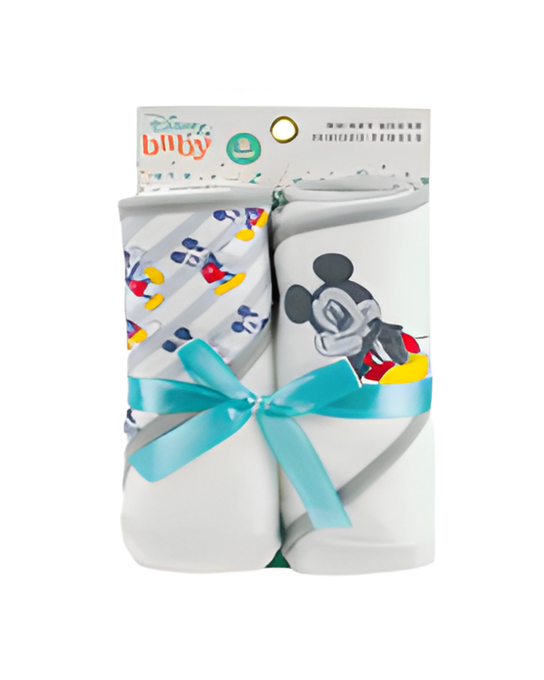 HOODED TOWEL SET,2pk MICKEY MO