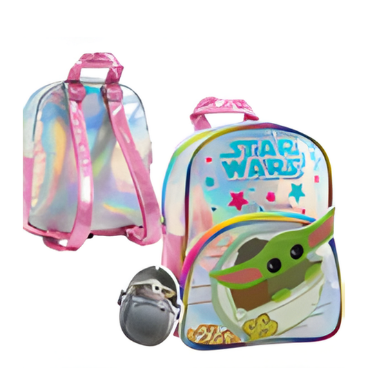 BACKPACK,9"MINI MANDALORIAN