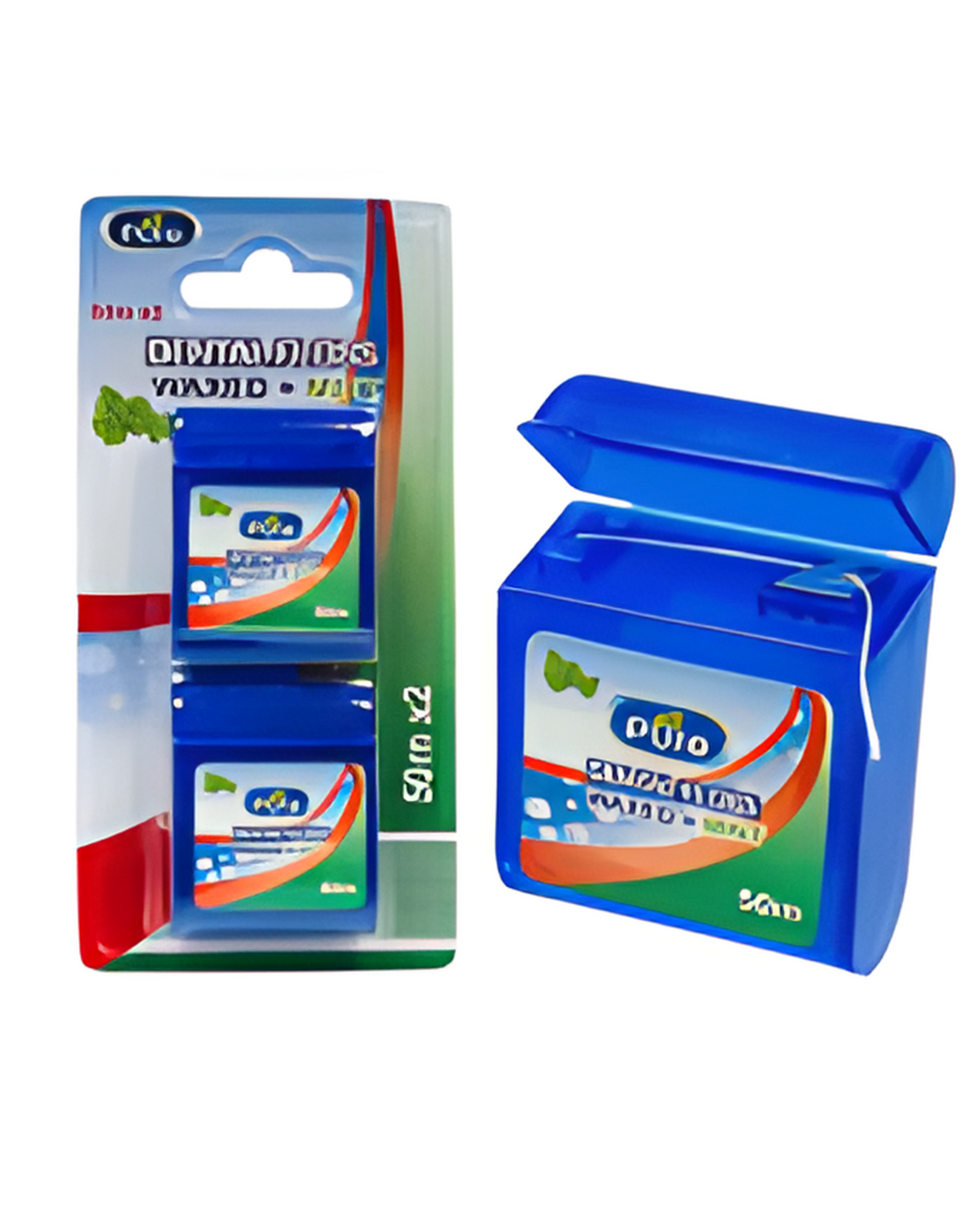 DENTAL FLOSS,2pk 50m MINT WAX