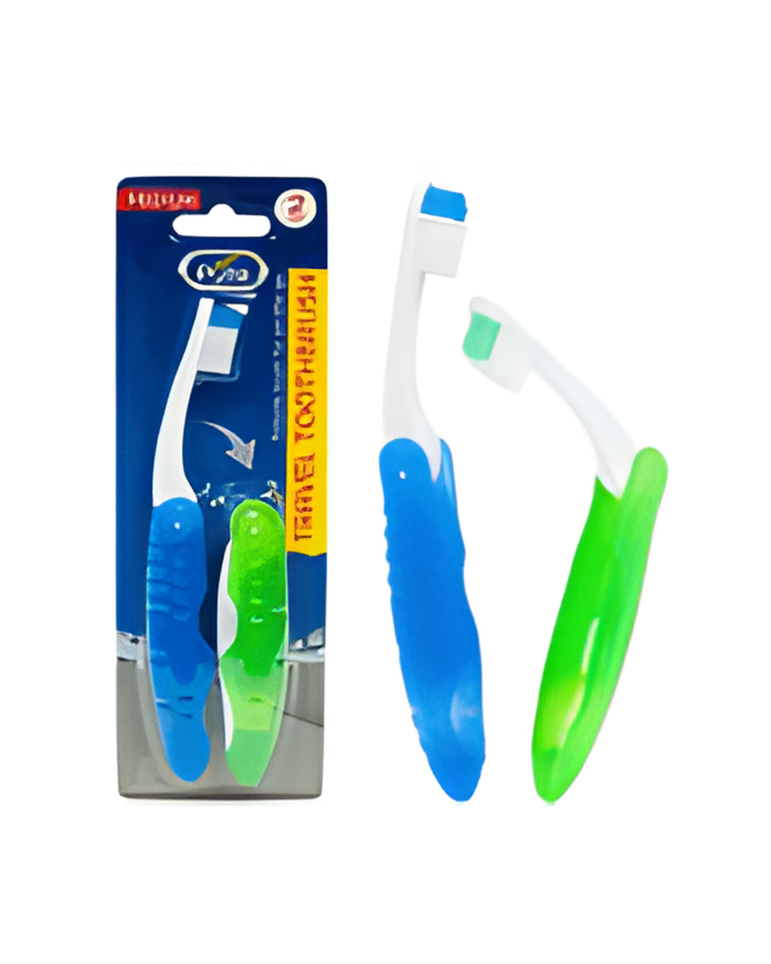 TOOTHBRUSH,2pkTRAVEL FOLDABLE