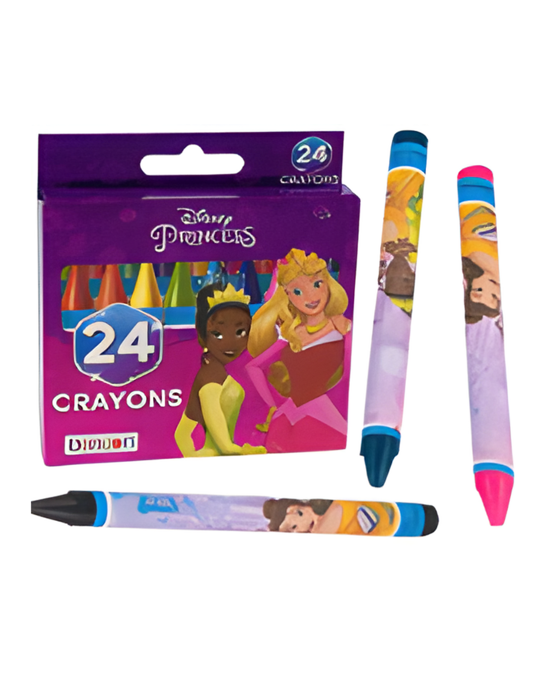 CRAYONS,24ct DISNEY PRINCESS