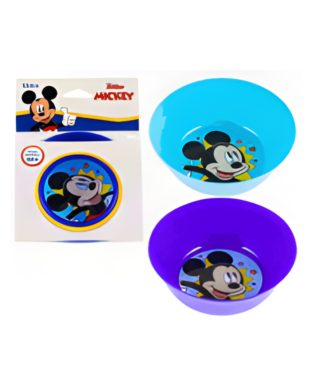 BOWL,2pk DISNEY MICKEYMOUSE